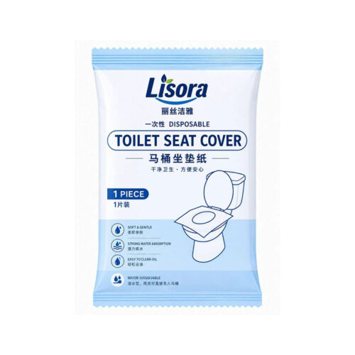 Lisora 一次性水溶性马桶坐垫纸 Lisora 一次性水溶性马桶坐垫纸