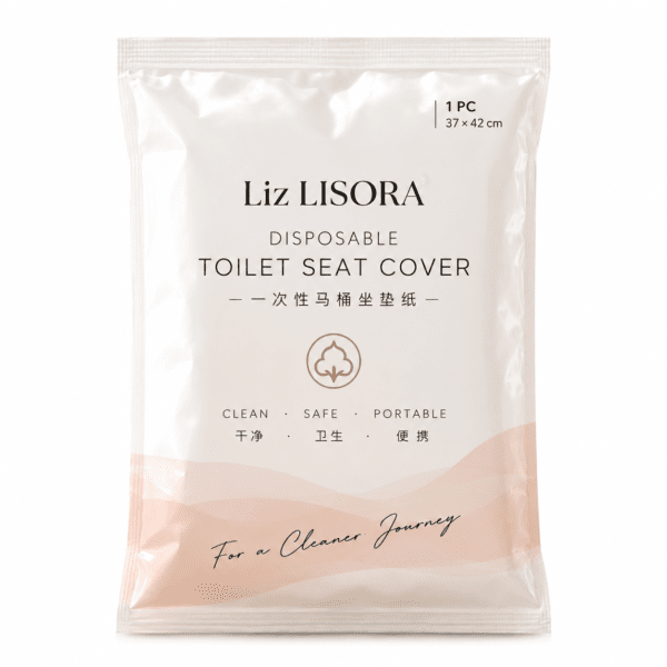 Lisora高档独立包装水溶性一次性马桶坐垫纸