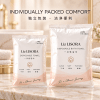 Lisora独立包装一次性毛巾与一次性浴巾，双产品同框展示